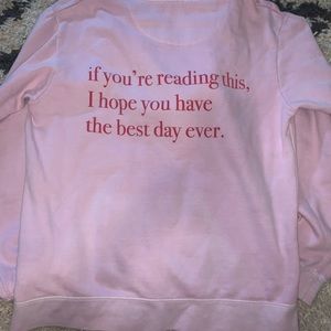 Pink Graphic Hoodie